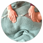 Charlotte Brunet Kinésiologue, réflexologue plantaire, massothérapeute et praticienne de la Trame - Trame